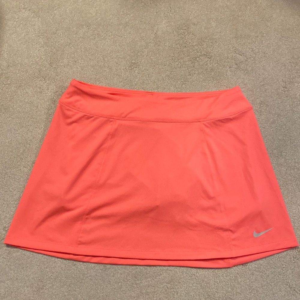 Women’s Nike Dri-Fit Golf Skirt Large Orange